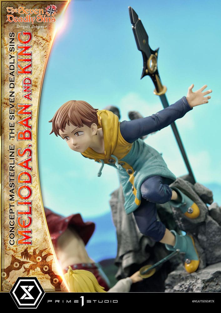 Meliodas, Ban and King (Seven Deadly Sins) Concept Masterline Series