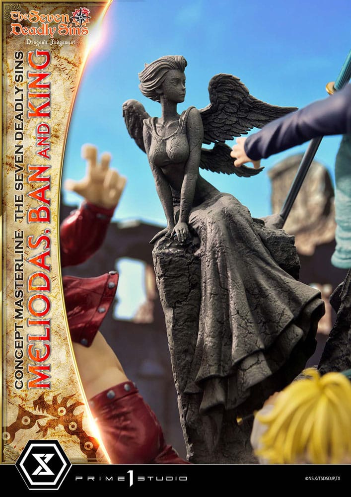 Meliodas, Ban and King (Seven Deadly Sins) Concept Masterline Series