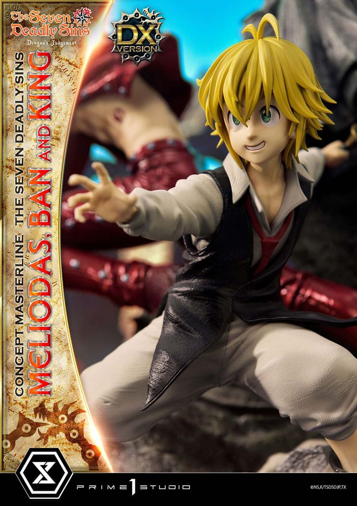 Meliodas, Ban and King (Seven Deadly Sins) Concept Masterline Series Deluxe Version