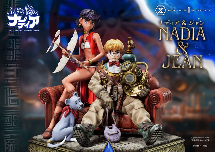Nadia: The Secret of Blue Water Concept Masterline Series Statue 1/6 Nadia & Jean Bonus Ver. 35 cm