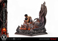 Berserk Ultimate Legacy Art Kentaro Miura Statue 1/4 Guts & Casca 72 cm