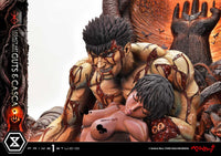 Berserk Ultimate Legacy Art Kentaro Miura Statue 1/4 Guts & Casca 72 cm