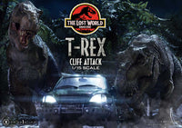 Jurassic World: The Lost World - Statue 1/15 - T-Rex Cliff Attack 53 cm