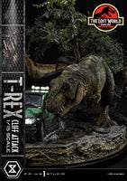 Jurassic World: The Lost World - Statue 1/15 - T-Rex Cliff Attack 53 cm