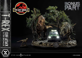 Jurassic World: The Lost World Statue 1/15 T-Rex Cliff Attack Bonus Version 53 cm