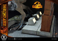 Jurassic World: Dominion - Legacy Museum Collection Statue 1/15 - Therizinosaurus Final Battle Bonus Version