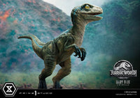 Jurassic World: Fallen Kingdom Prime Collectibles Statue 1/2 Baby Blue 34 cm