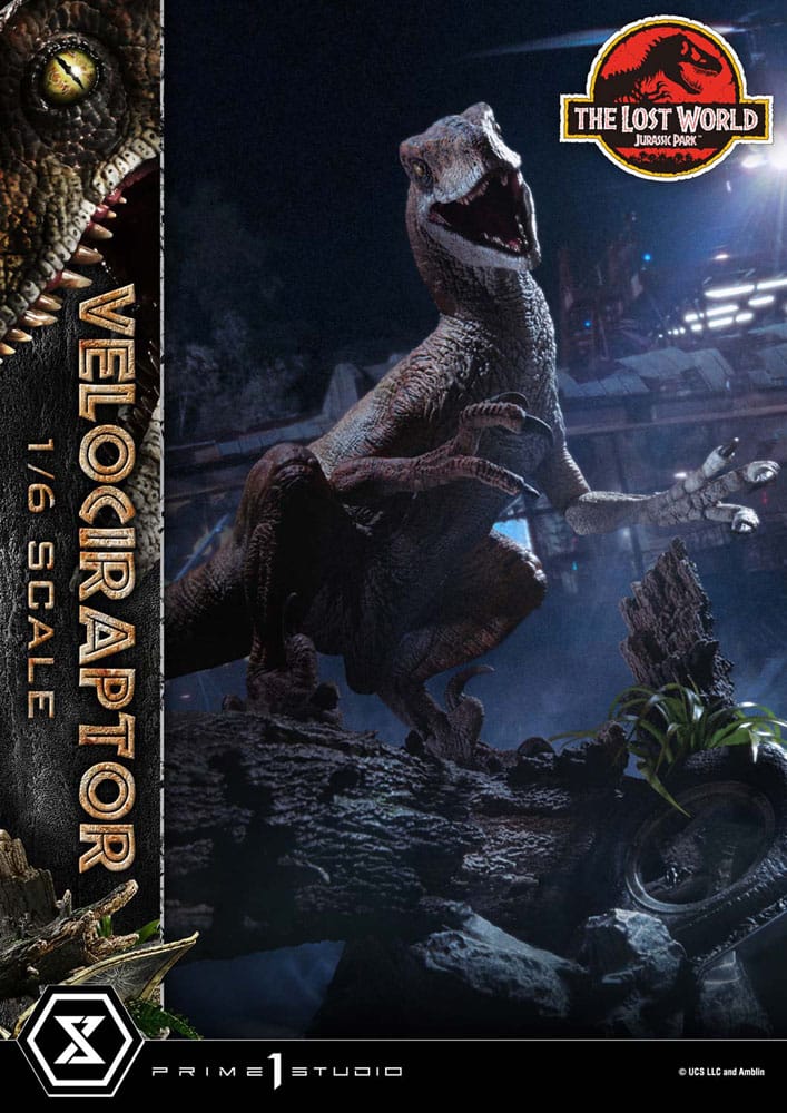 Jurassic Park II Legacy Museum Collection Statue 1/6 Velociraptor 41 cm