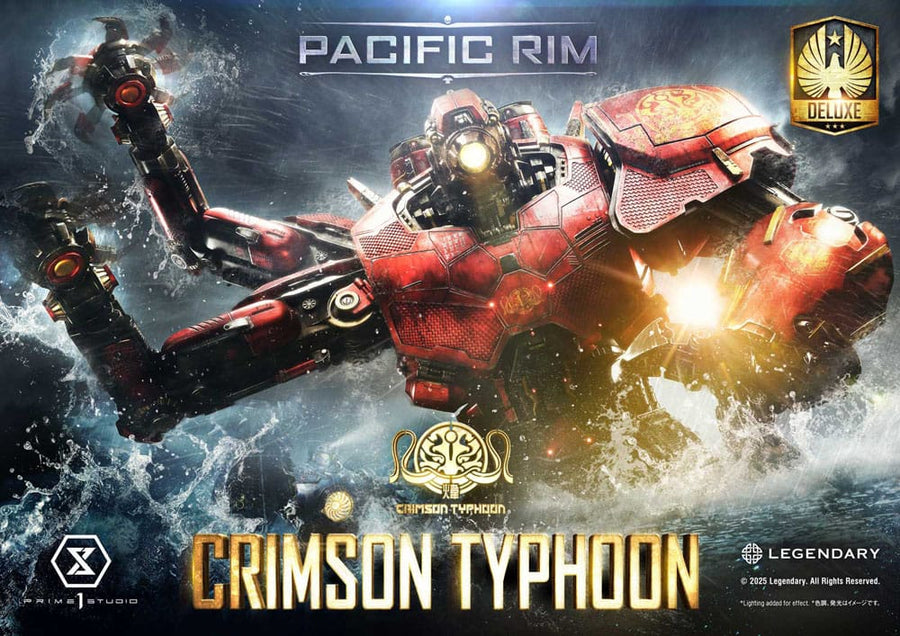 Pacific Rim Life Size Bust 1/1 Crimson Typhoon Deluxe Version 103 cm