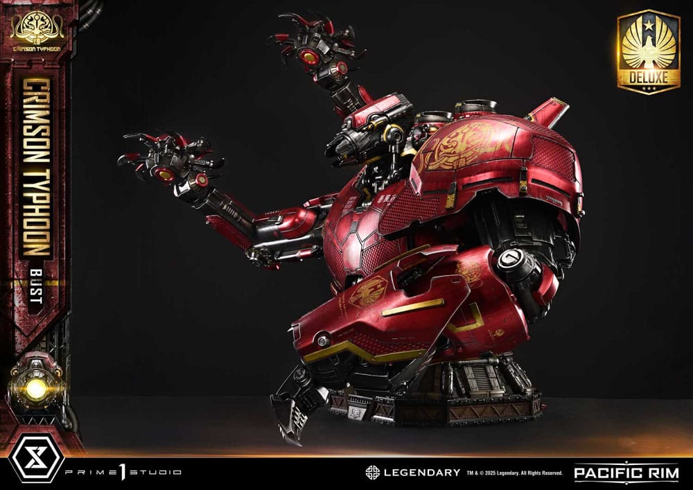 Pacific Rim Life Size Bust 1/1 Crimson Typhoon Deluxe Version 103 cm