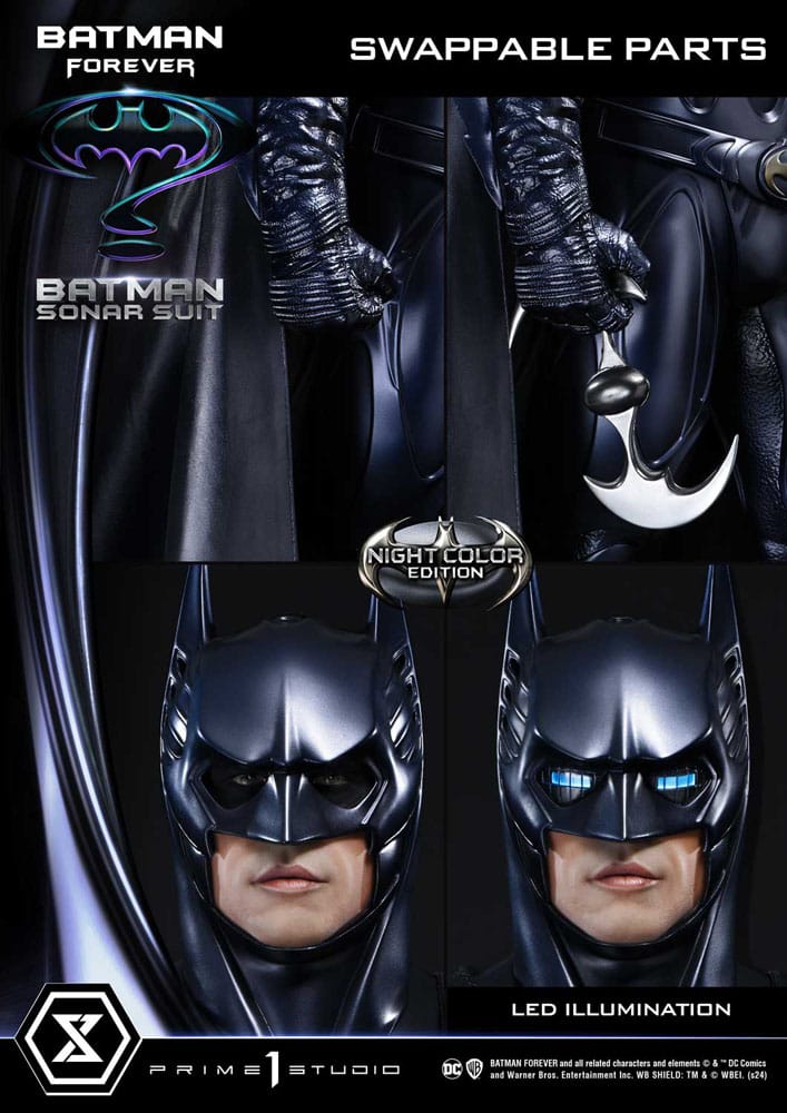 DC Comics - Batman Forever Museum Masterline Series Statue 1/3 - Batman Sonar Suit Night Color Edition 95 cm