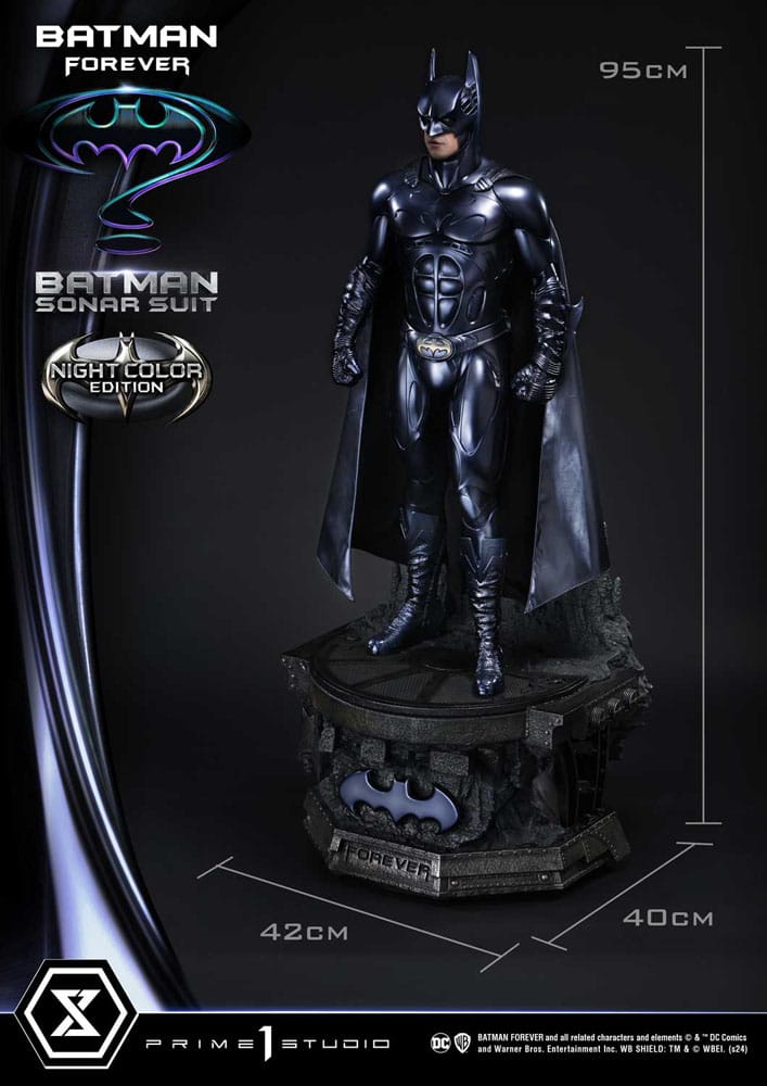 DC Comics - Batman Forever Museum Masterline Series Statue 1/3 - Batman Sonar Suit Night Color Edition 95 cm