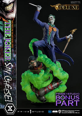 DC Comics - Statue 1/3 - The Joker Say Cheese Deluxe Bonus Version