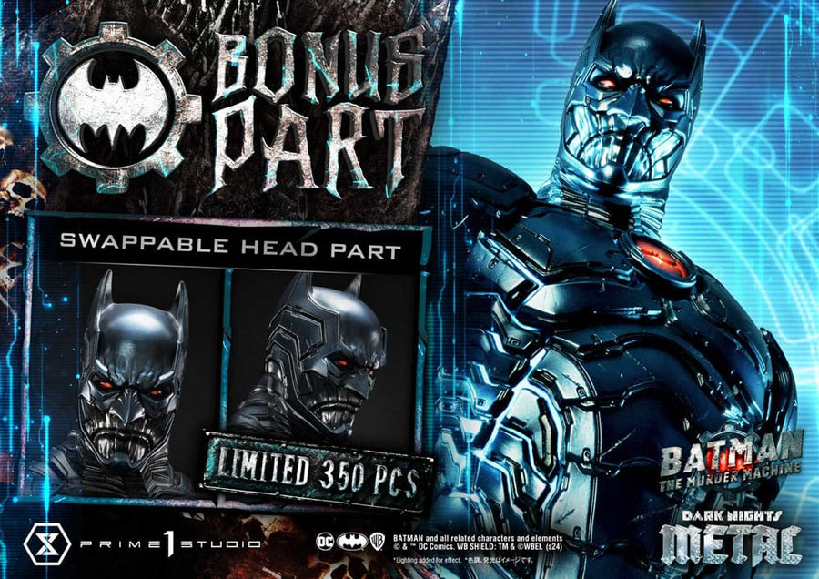 DC Comics - Batman: The Dark Nights Metal (Comics) Museum Masterline Series Statue 1/3 - The Murder Machine Deluxe Bonus Version