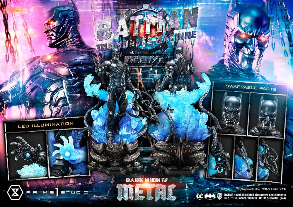 DC Comics - Batman: The Dark Nights Metal (Comics) Museum Masterline Series Statue 1/3 - The Murder Machine Deluxe Bonus Version