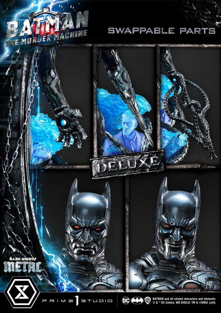 DC Comics - Batman: The Dark Nights Metal (Comics) Museum Masterline Series Statue 1/3 - The Murder Machine Deluxe Bonus Version