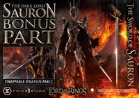 Lord of the Rings Museum Masterline Series Statue 1/3 The Dark Lord Sauron Bonus Version 117 cm