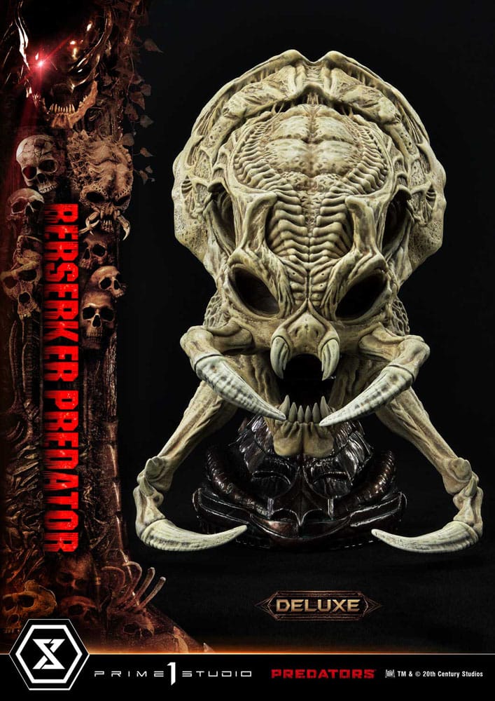 Predators Statue Berserker Predator Deluxe Version 100 cm