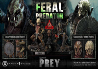 Prey (Movie) Museum Masterline Series Statue 1/3 Feral Predator 89 cm