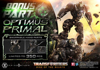 Transformers: Rise of the Beasts Museum Masterline Statue Optimus Primal Ultimate Bonus Version 72 cm