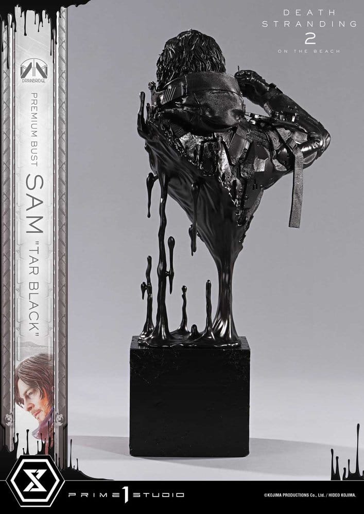 Death Stranding 2: On the Beach Premium Bust 1/3 Sam Tar Black 44 cm