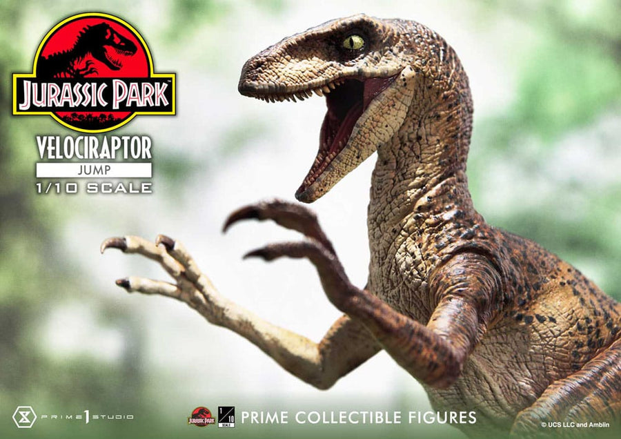Jurassic Park - Prime Collectibles Statue 1/10 - Velociraptor Jump