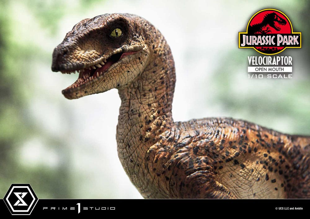 Jurassic Park - Prime Collectibles Statue 1/10 - Velociraptor Open Mouth