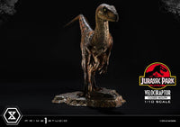 Jurassic Park - Prime Collectibles Statue 1/10 - Velociraptor Closed Mouth