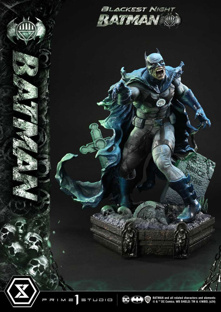 DC Comics - Batman Premium Masterline Series Statue - Batman Blackest Night Version