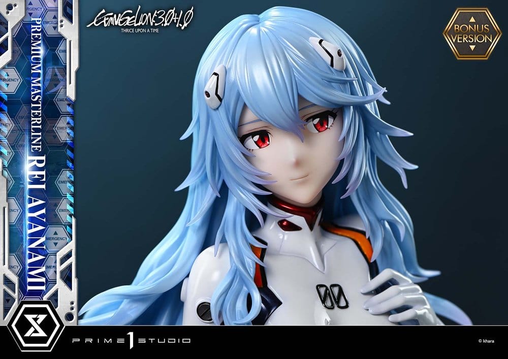 Evangelion: 3.0 + 1.0 Thrice Upon A Time Premium Masterline Series Statue 1/4 Rei Ayanami Bonus Ver. 46 cm