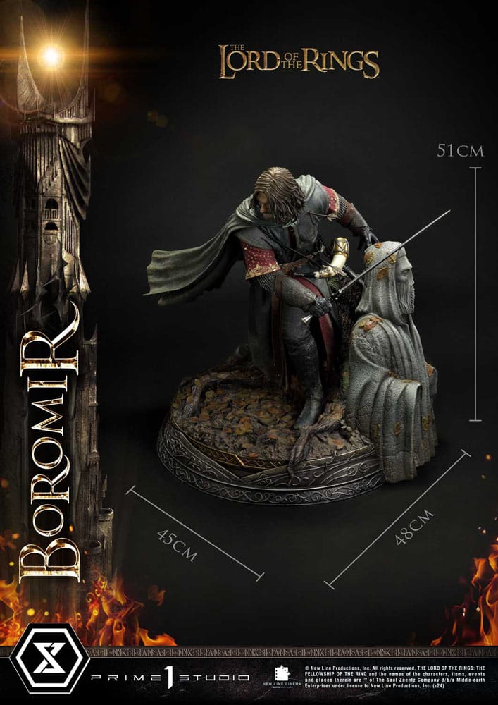 Lord of the Rings - Statue 1/4-  Boromir Bonus Ver. 51 cm