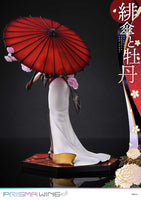 Original Illustration by Fuzichoco Prisma Wing PVC Statue 1/7 Scarlet Umbrella And Peony 28 cm