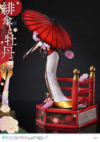 Original Illustration by Fuzichoco Prisma Wing PVC Statue 1/7 Scarlet Umbrella And Peony Deluxe Version 32 cm