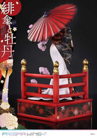 Original Illustration by Fuzichoco Prisma Wing PVC Statue 1/7 Scarlet Umbrella And Peony Deluxe Version 32 cm