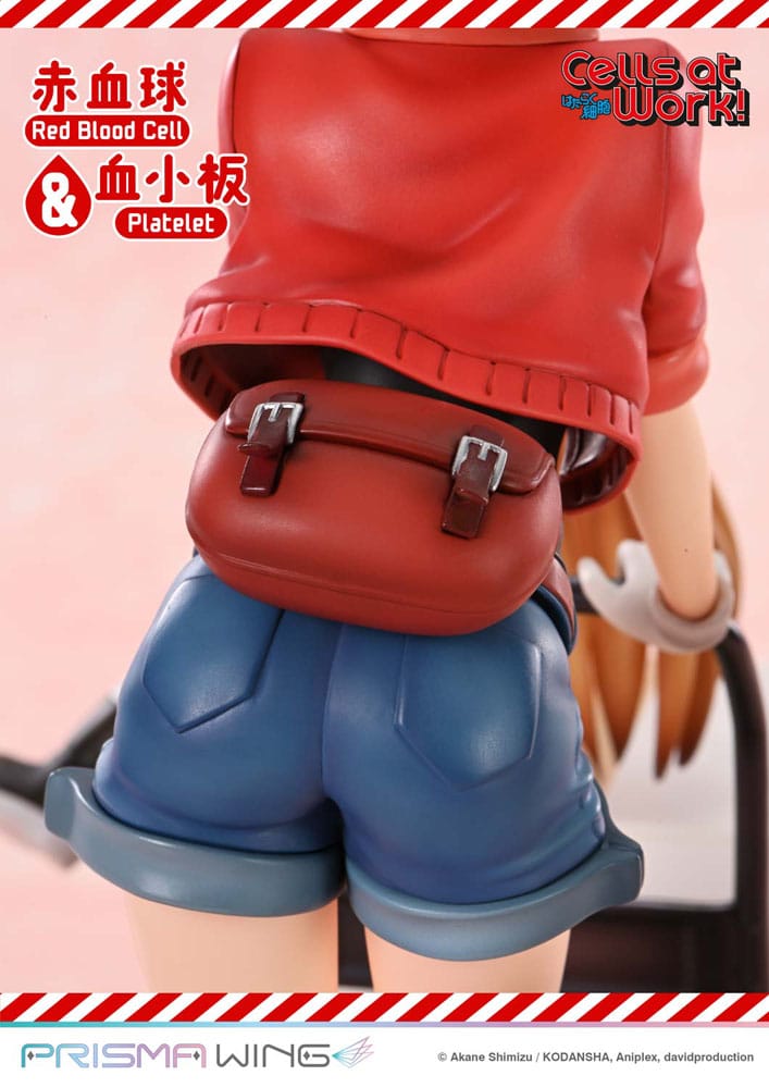 Cells at Work Prisma Wing PVC Statue Red Blood Cell & Platelet  26 cm