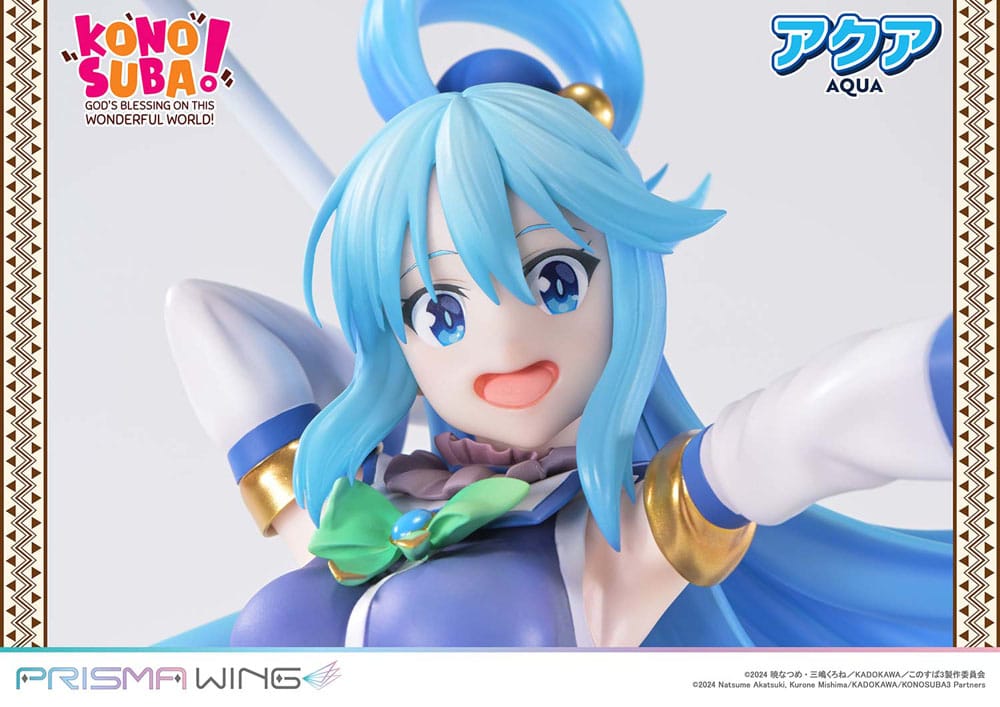 Konusuba - God's blessing on this wonderful world! Prisma Wing PVC Statue 1/7 Aqua 24 cm