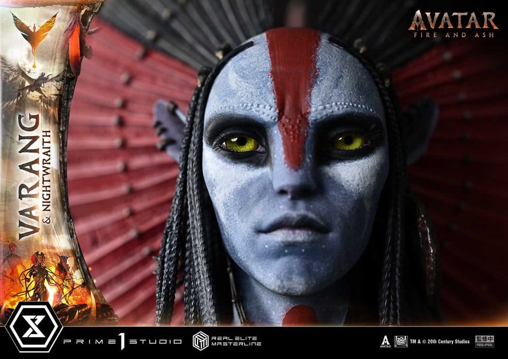 Avatar: Fire and Ash (Film) Real Elite Masterline Series Statue 1/4 Varang & Nightwraith Avatar Legacy Collection 96 cm