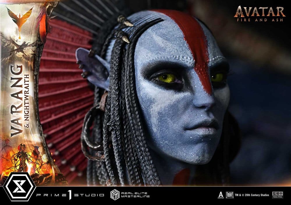 Avatar: Fire and Ash (Film) Real Elite Masterline Series Statue 1/4 Varang & Nightwraith Avatar Legacy Collection Bonus Version 96 cm