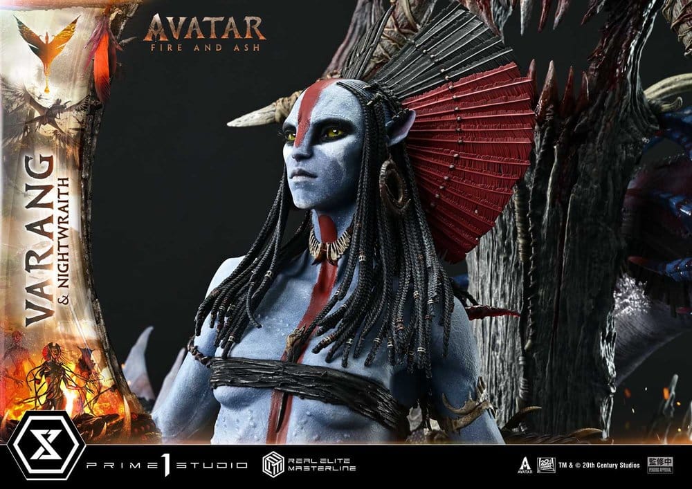 Avatar: Fire and Ash (Film) Real Elite Masterline Series Statue 1/4 Varang & Nightwraith Avatar Legacy Collection Bonus Version 96 cm