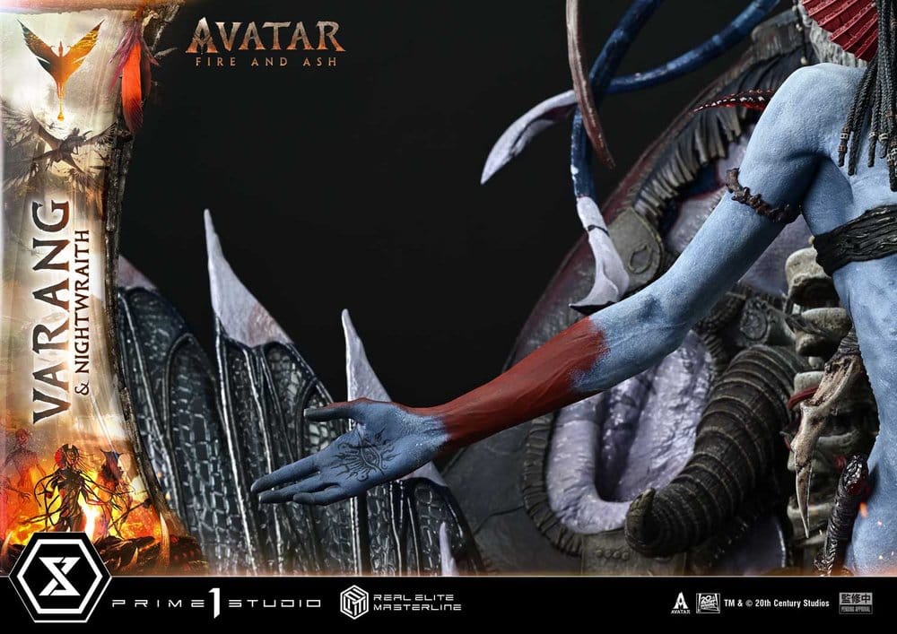 Avatar: Fire and Ash (Film) Real Elite Masterline Series Statue 1/4 Varang & Nightwraith Avatar Legacy Collection Bonus Version 96 cm