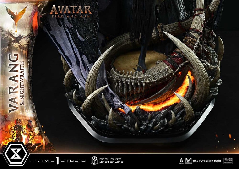 Avatar: Fire and Ash (Film) Real Elite Masterline Series Statue 1/4 Varang & Nightwraith Avatar Legacy Collection Bonus Version 96 cm