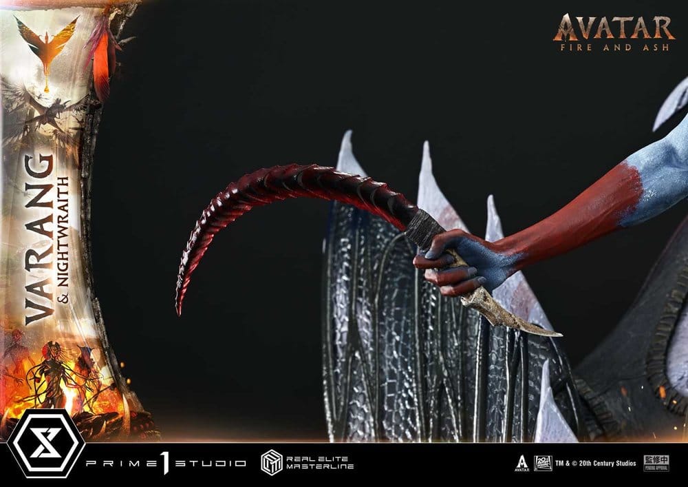 Avatar: Fire and Ash (Film) Real Elite Masterline Series Statue 1/4 Varang & Nightwraith Avatar Legacy Collection Bonus Version 96 cm