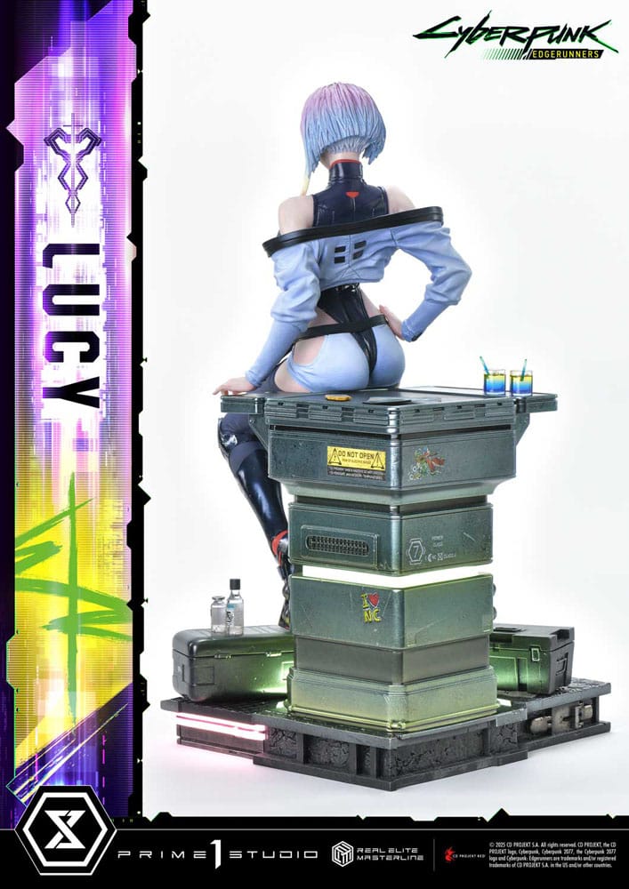 Cyberpunk: Edgerunners Real Elite Masterline Series Statue 1/4 Lucy Deluxe Version 50 cm