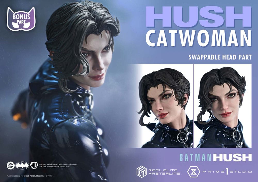 Batman: Hush (Comics) Real Elite Masterline Series Statue 1/3 Catwoman Deluxe Bonus Version 65 cm