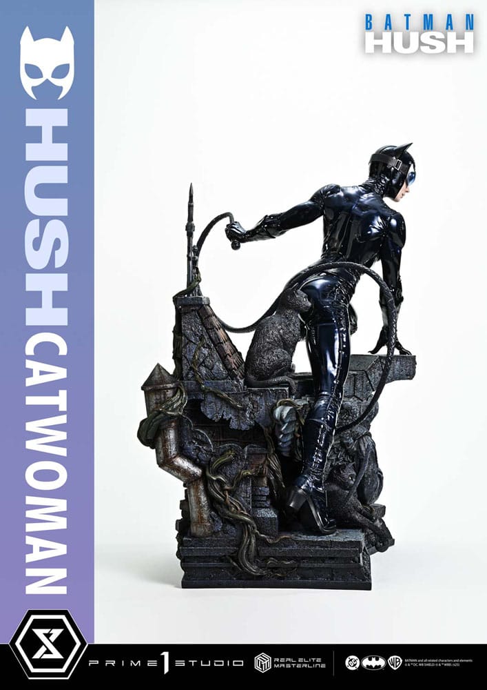 Batman: Hush (Comics) Real Elite Masterline Series Statue 1/3 Catwoman Deluxe Bonus Version 65 cm
