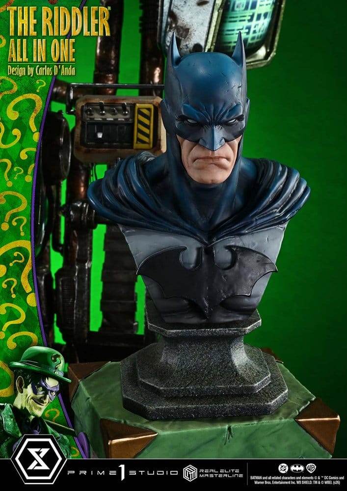 DC Comics Real Elite Masterline Series Statue 1/3 The Riddler All In One (Design by Carlos D'Anda) 74 cm