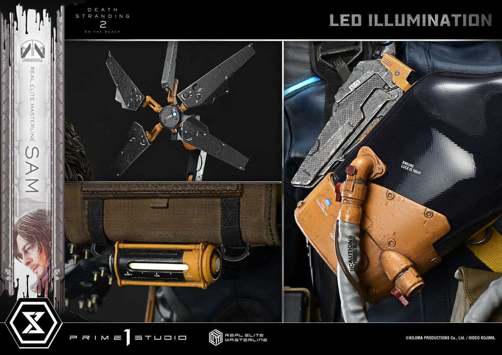 Death Stranding 2: On the Beach Real Elite Masterline Series Statue 1/3 Sam Deluxe Version 83 cm