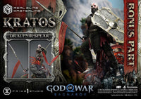 God of War: Ragnarok Real Elite Masterline Series Statue 1/3 Kratos Ultimate Bonus Version 95 cm