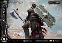 God of War: Ragnarok Real Elite Masterline Series Statue 1/3 Kratos Ultimate Bonus Version 95 cm