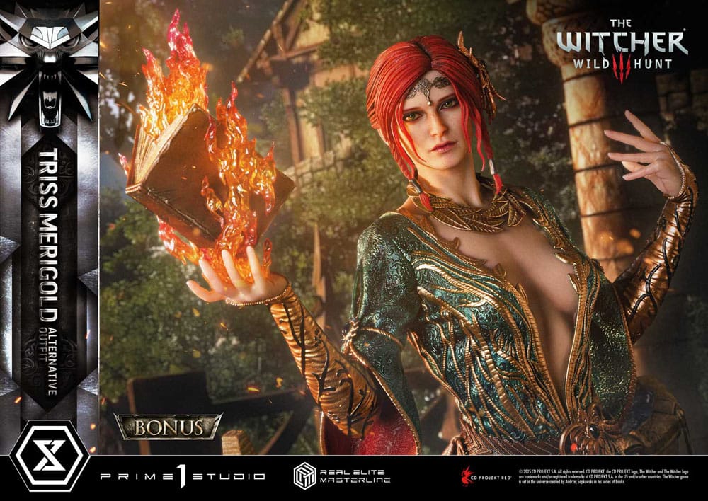 The Witcher 3: Wild Hunt Real Elite Masterline Series Statue 1/4 Triss Merigold Bonus Version 52 cm